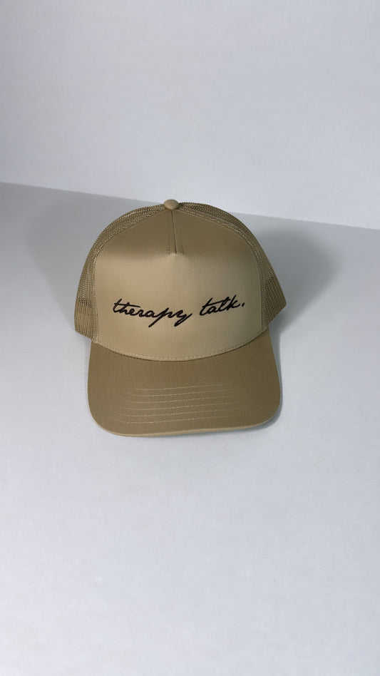 Logo Snapback (Khaki/Brown)