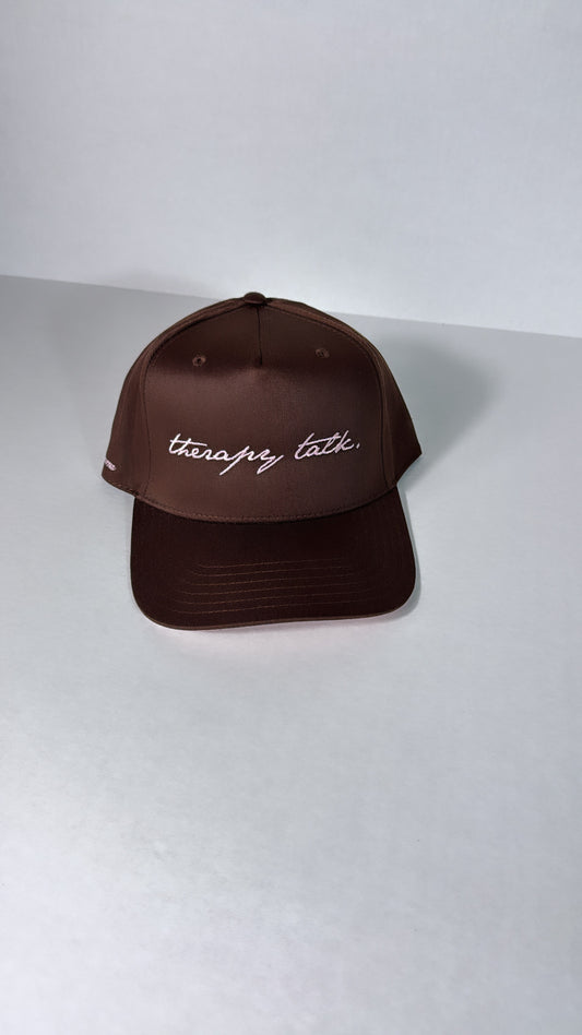 Logo Snapback (Brown/pink)