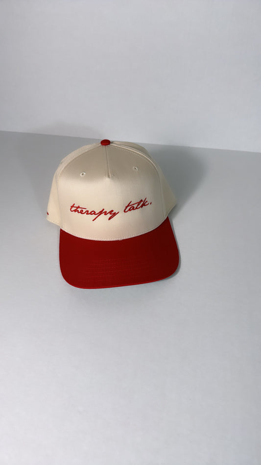 Logo Snapback (Red/Natural)